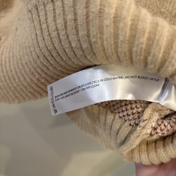 ARIAT Womens Large Southwestern Horse Batwing Sleeve Pullover Sweater Western L - Picture 5 of 9